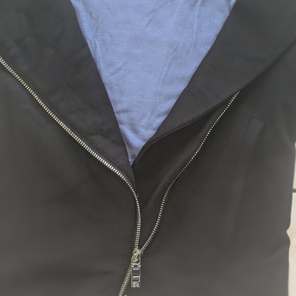 PARASUCO Black Asymmetrical Blazer Size Large - Picture 3 of 3